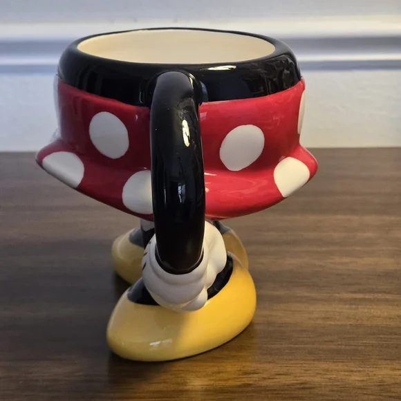 DISNEY PARKS Mickey and Minnie Mouse HALF BODY MUGS Authentic Original Set (2) - Picture 11 of 15